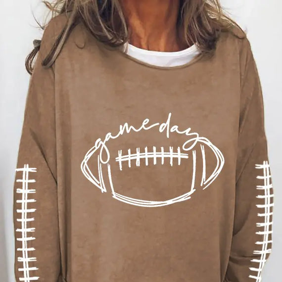 Women Football Gameday Long Sleeve